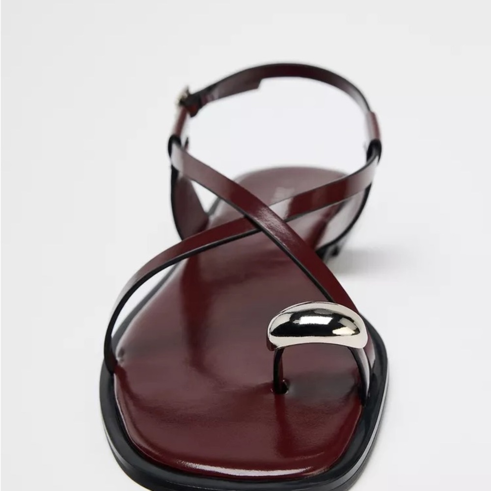 Women's Burgundy Sandals